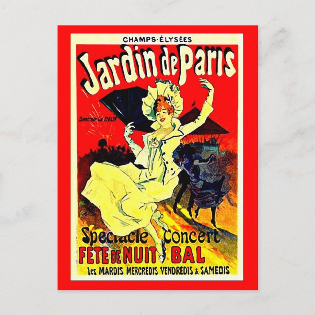 Postcard-Classic/Vintage-Jules Chéret 35 Postcard (Front)