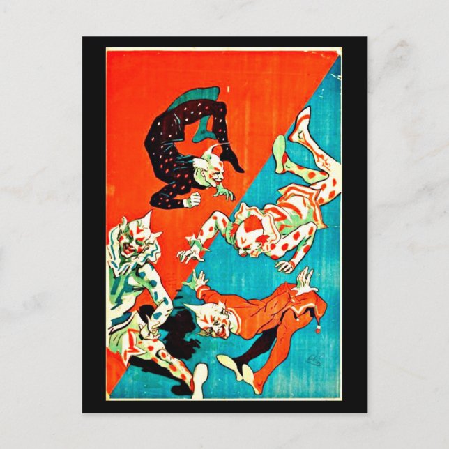 Postcard-Classic/Vintage-Jules Chéret 9 Postcard (Front)