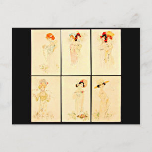 Postcard-Classic/Vintage-Raphael Kirchner 30 Postcard