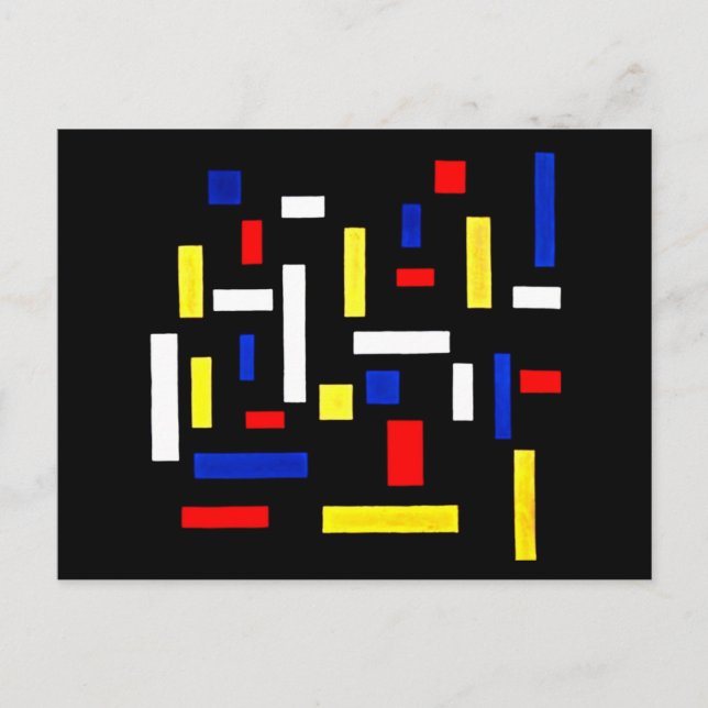 Postcard-Classic/Vintage-Theo Van Doesburg 5 Postcard (Front)