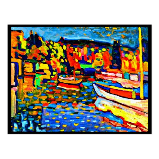 Image of Postcard-Classic/Vintage-Wassily Kandinsky 13 Postcard