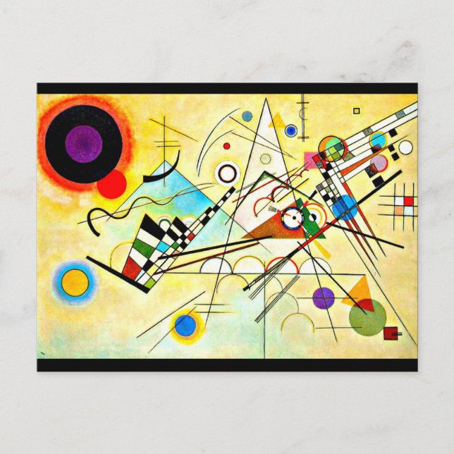 Postcard-Classic/Vintage-Wassily Kandinsky 20 Postcard (Front)