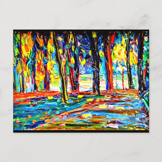 Postcard-Classic/Vintage-Wassily Kandinsky 6 Postcard (Front)