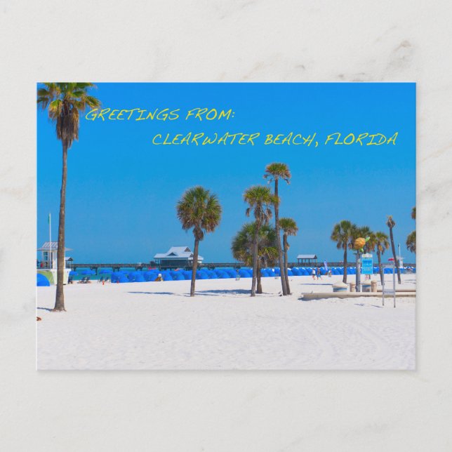Postcard Clearwater Beach Florida (Front)
