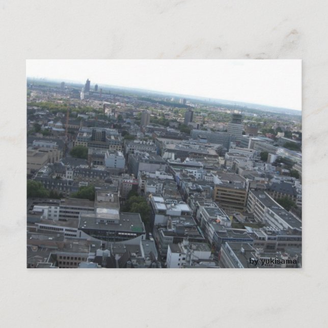 Postcard - Cologne von Oben (Front)