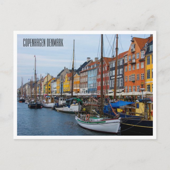 Postcard - Copenhagen Denmark (Front)