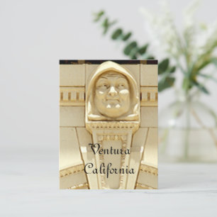 Postcard - Courthouse Smiling Monk