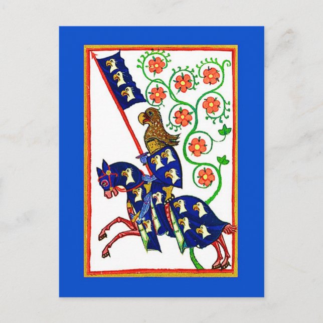 Postcard: "Crusader" Postcard (Front)