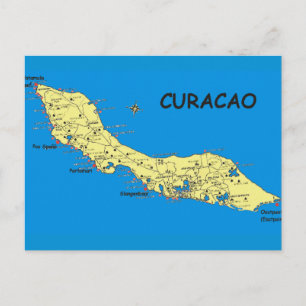 Postcard Curacao Island in the Sun