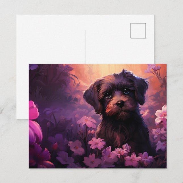 Postcard Cute Pup (Front/Back)