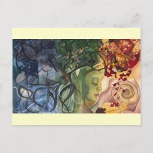 Postcard: "Deer Woman" Postcard