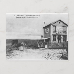 Postcard depicting a 'Panorama' near Antony