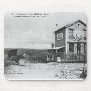 Postcard depicting a 'Panorama' near Antony Mouse Mat