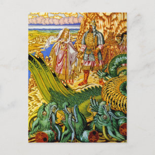 Postcard: Dragon Slayer Postcard