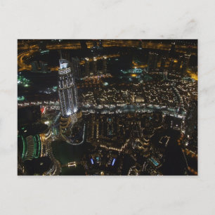 Postcard Dubai (by night), Saudi Arabia