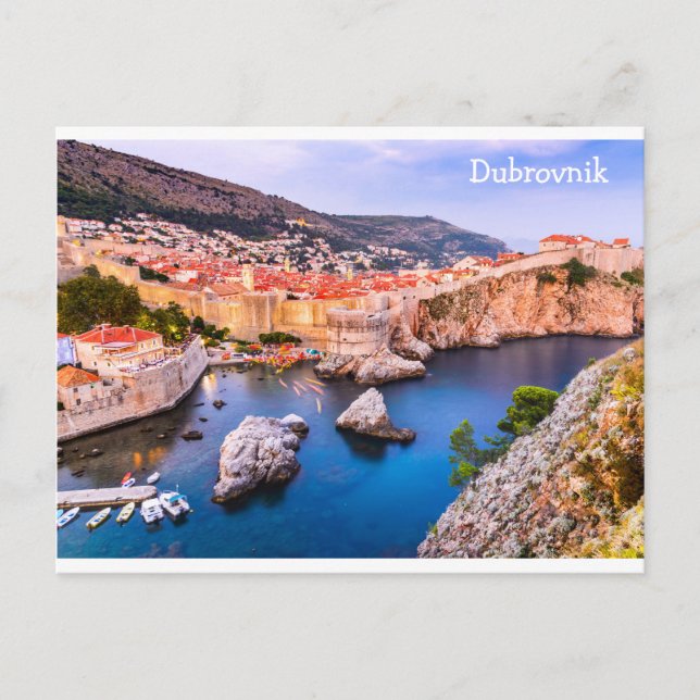 Postcard  Dubrovnik Croatia (Front)