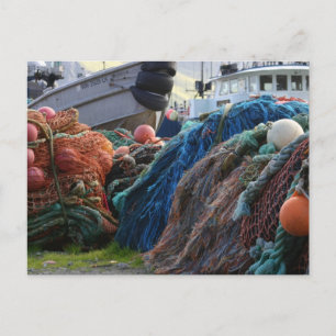 Postcard / Dutch Harbour, Unalaska Net Pile