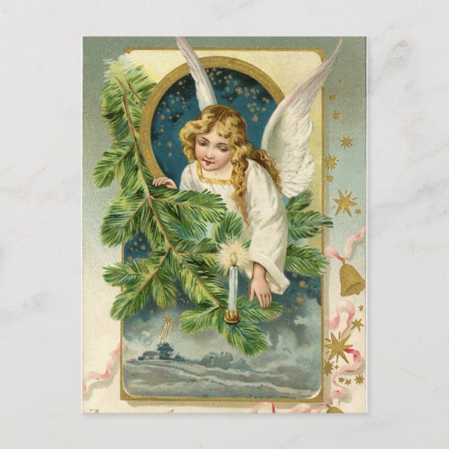 Postcard - Evergreen Angel (Front)