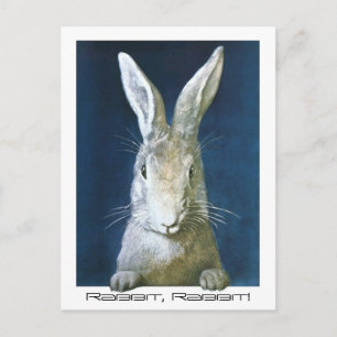 Postcard Family Memory Luck Saying Rabbit, Rabbit!