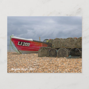 PostCard - Fishing Boat, Bognor Regis 2012.