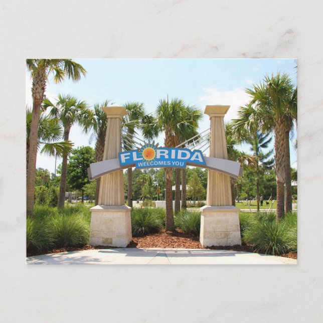 Postcard, Florida Welcomes You Postcard (Front)