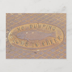 Postcard - Flows to Creek