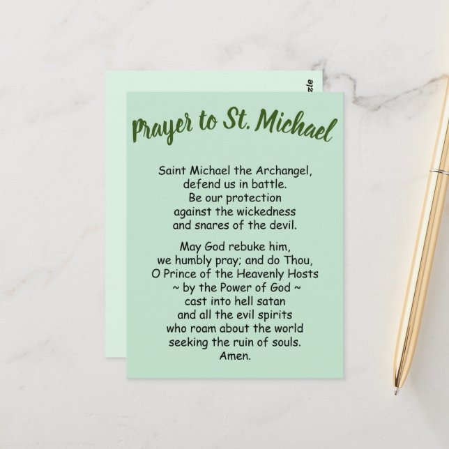 Postcard for Parishioners Customisable (Front/Back In Situ)