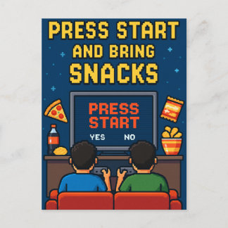 Postcard for Retro Gamer Friends