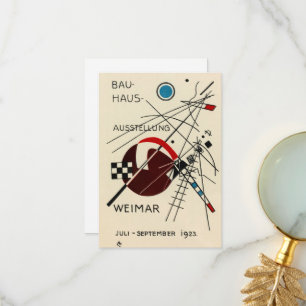 Postcard for the Bauhaus Exhibition by Kandinsky