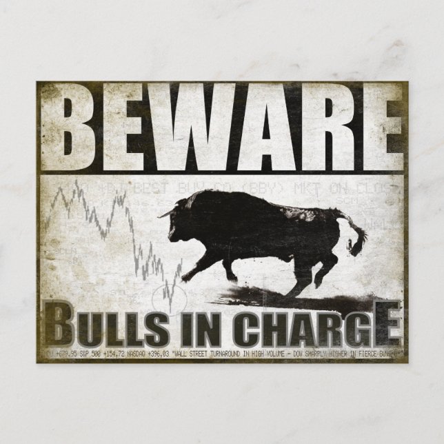 Postcard for the Bull Market Investors (Front)