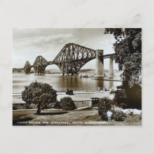 Postcard, Forth Bridge, Scotland Postcard