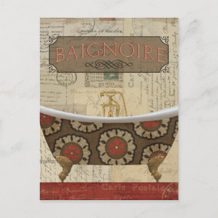 Postcard French Bathroom