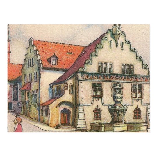 Postcard - Friedrichshafen, Germany