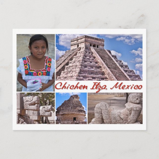 Postcard from Chichen Itza, Mexico (Front)