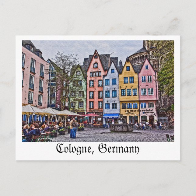 Postcard from Cologne, Germany (Front)