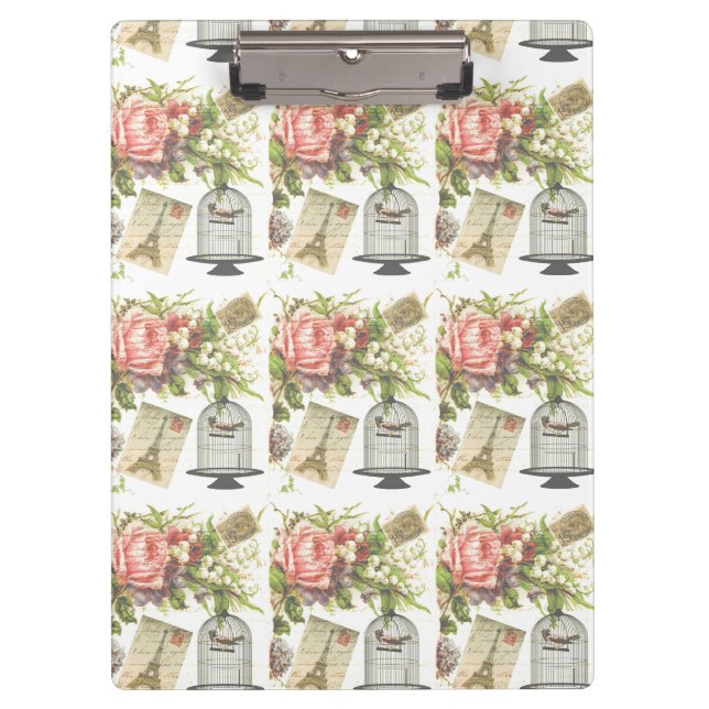 Postcard From France Clipboard (Front)