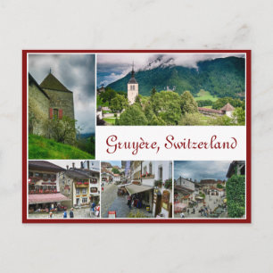 Postcard from Gruyère, Switzerland