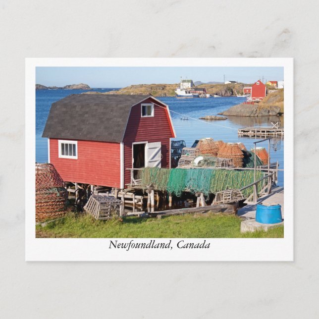 Postcard from Newfoundland, Canada (Front)