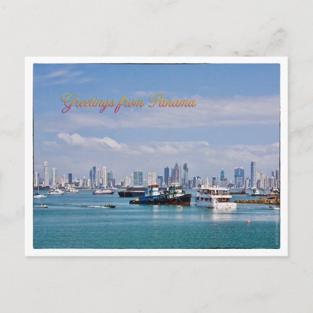 Postcard from Panama City (Front)