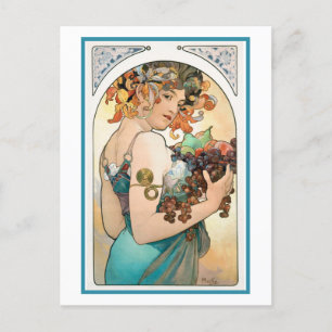 Postcard - Gathering Fruit