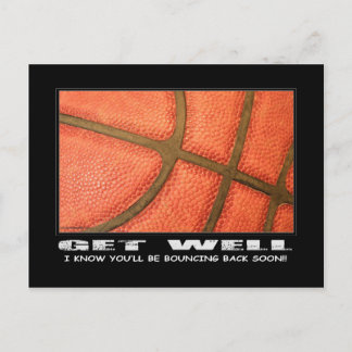Postcard "Get Well-BounceBack"