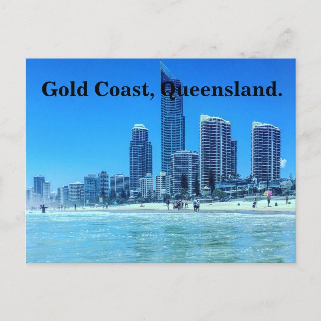 Postcard, Gold Coast. Postcard (Front)
