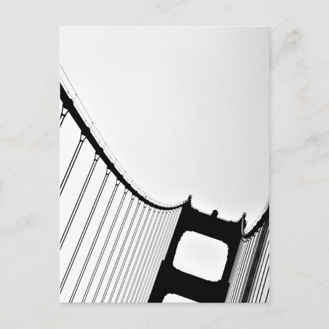 Postcard Golden Gate Bridge (Front)