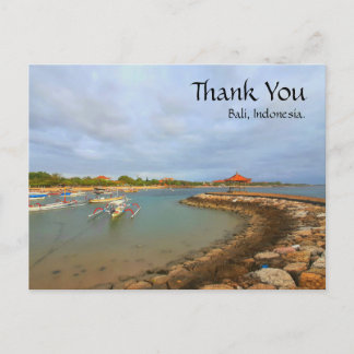Postcard Greeting from Bali, Indonesia.