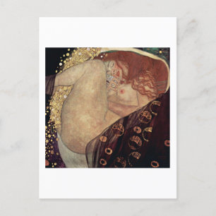 POSTCARD : GUSTAV KLIMT : DANAE : 1917-1918