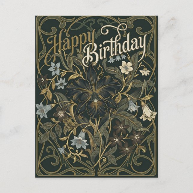 Postcard Happy Birthday (Front)