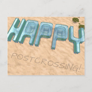 Postcard "Happy Postcrossing!"