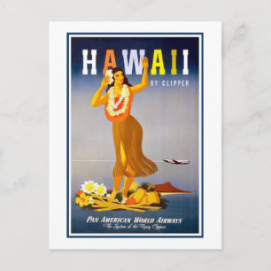 Postcard-Hawaii Vintage Postcard