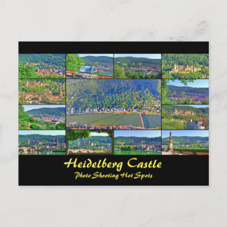 PostCard Heidelberg Castle Photo Shooting HotSpots