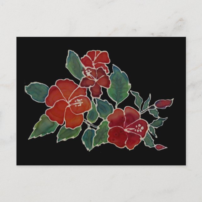 Postcard - Hibiscus Blossom (Front)